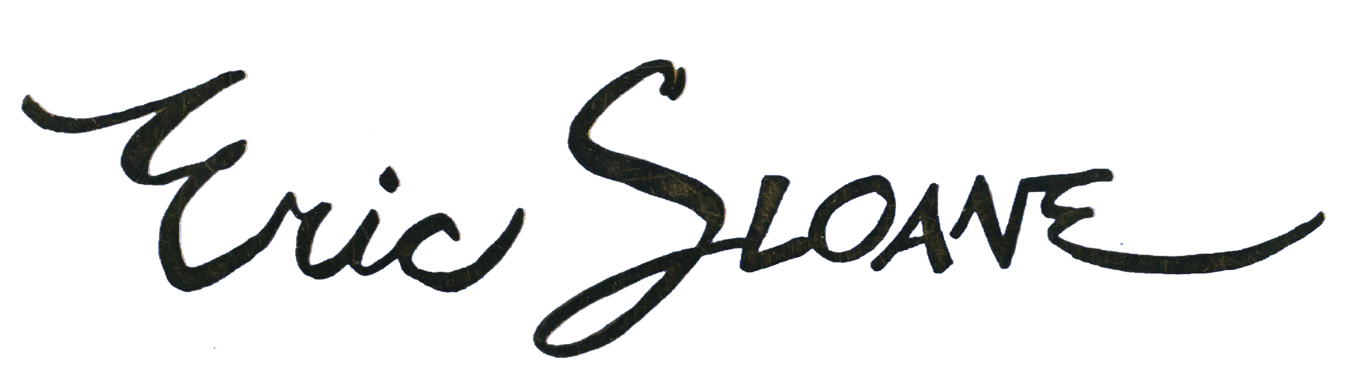 Eric Sloane Signature